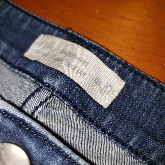 J. Jill Smooth-Fit Barely Bootcut Jeans - Size 16 - Picture 4 of 4